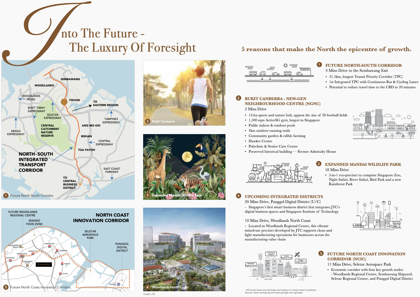 Growth Plans for the North of Singapore