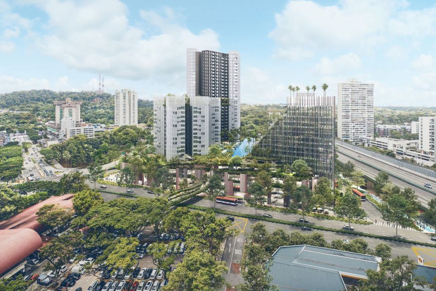 Artist's Impression . The Reserve Residences and Mall at Jalan Anak Bukit