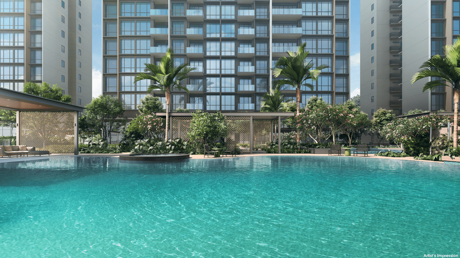 Emerald Residences Relaxation Pool