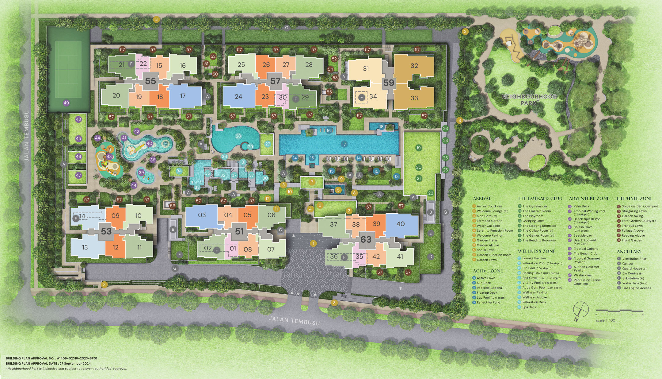 The Emerald of Katong Site Plan