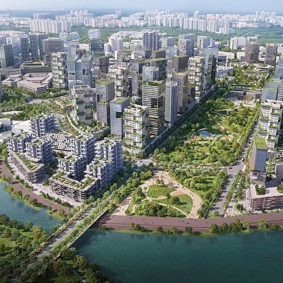 Vision for Jurong Lake District by URA