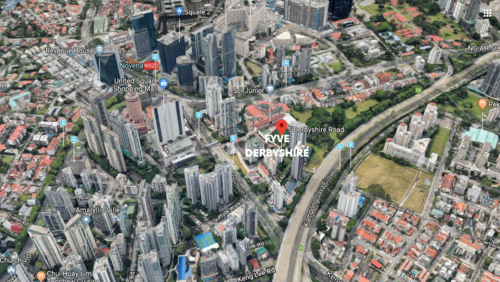 Fyve Derbyshire Condo ·Showflat · 5 Derbyshire Floor Plan Price