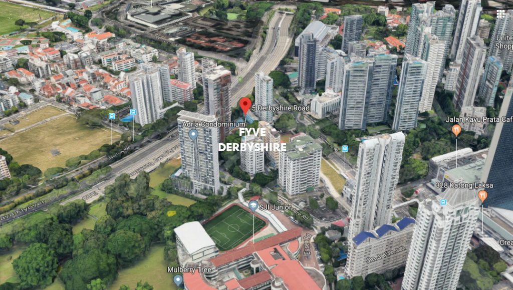 Fyve Derbyshire Condo ·Showflat · 5 Derbyshire Floor Plan Price