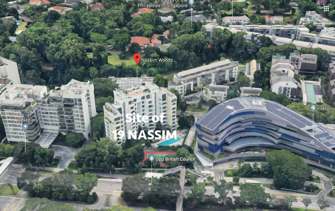 19 Nassim Site Location